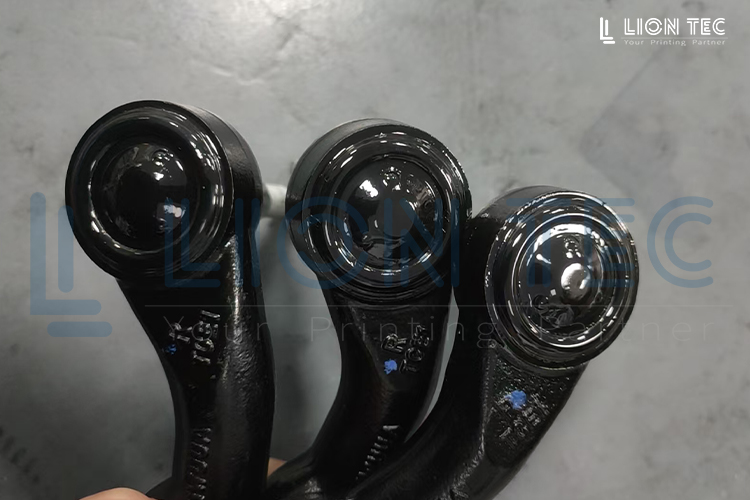UV喷墨涂黑技术助力汽车转向轴-打样效果